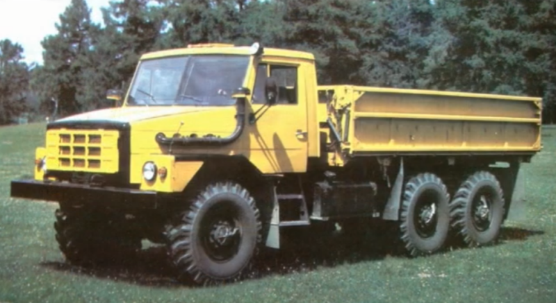 Урал-4322 – эти грузовики готовились для работы на Дальнем Востоке и в Сибири