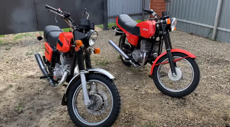 Jawa 638 и Иж Планета 5 – самые популярные мотоциклы в СССР конца 80-х