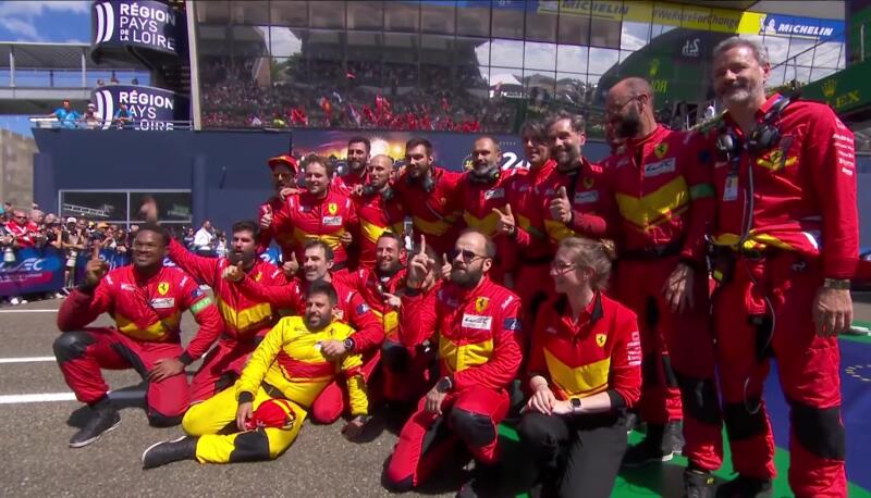 100-летие гонки «24 часа Ле-Мана» закончилось сенсационной победой Ferrari