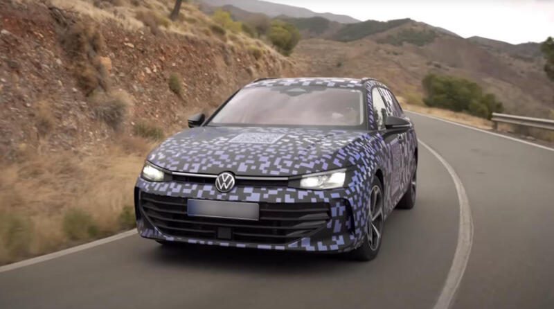 Все подробности о грядущем VW Passat 9 — будет только универсал