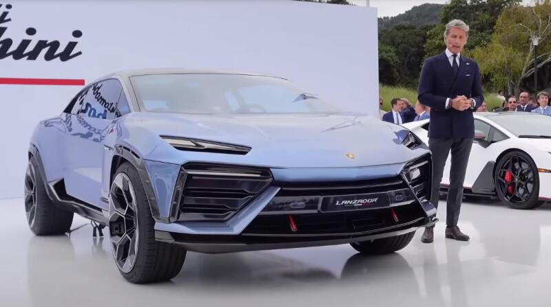 Lamborghini представила свой новый концепт Lanzador мощностью 1 мегаватт