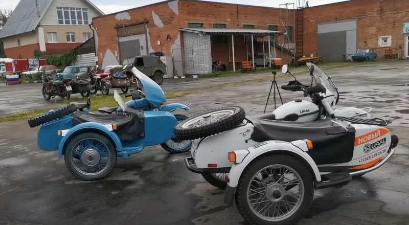 Мотоциклы «Урал» – модель из СССР против современной версии