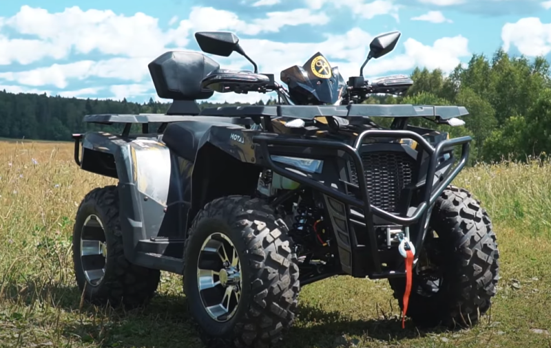 Motax Grizlik 300 - even a girl can handle this utility ATV