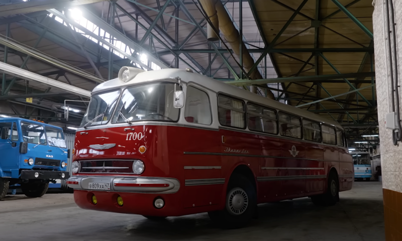 Ikarus 55 Lux - 가장 아름다운 "소련" 버스 중 하나