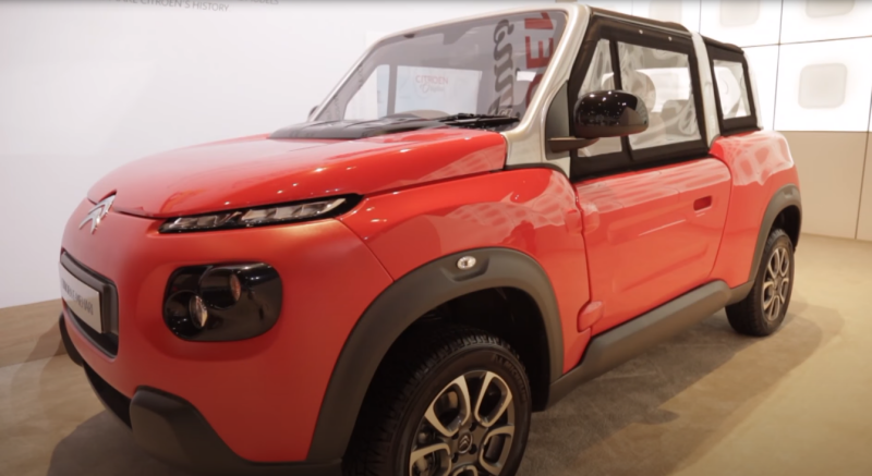 Citroen E-MEHARI: верблюду больше не наливать…