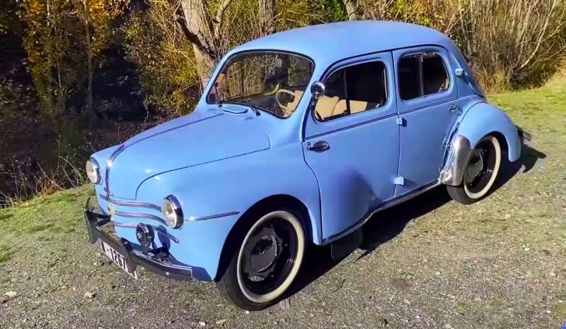 Renault 4 CV – автомобиль, родом из середины 40-х