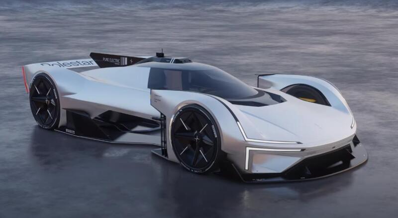 Khái niệm Polestar Synergy ra mắt - nó trông giống như một chiếc xe đua điện trong loạt phim Hot Wheels