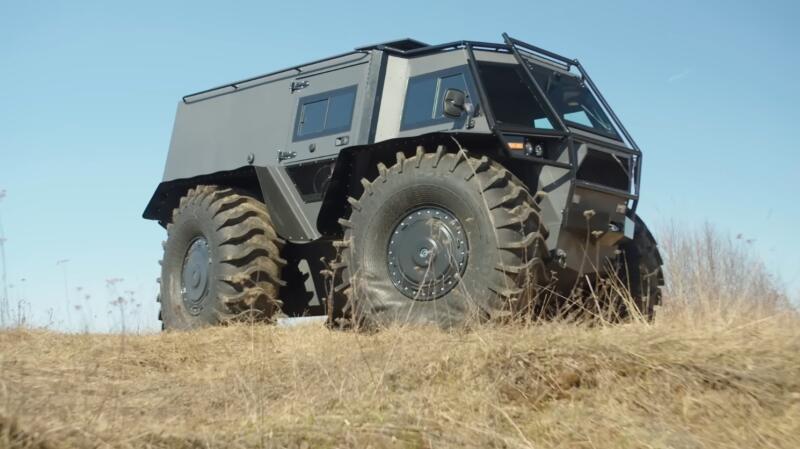"Lesnik Extreme" - a serial Vologda "monster" with a fully controlled chassis
