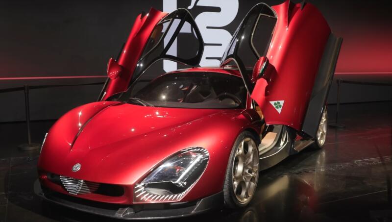 Эксклюзивный ретро-суперкар от Alfa Romeo выйдет в 2026 году