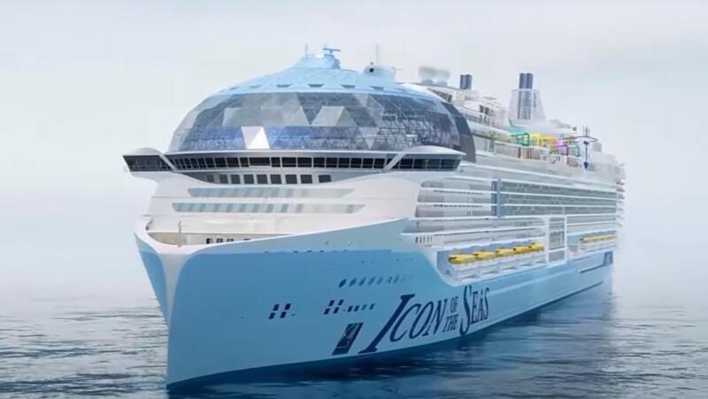 Icon of the Seas – миру представлен самый большой пассажирский корабль