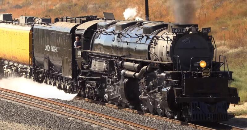 Union Pacific Big Boy - dünyanın en büyük üretim buharlı lokomotifi
