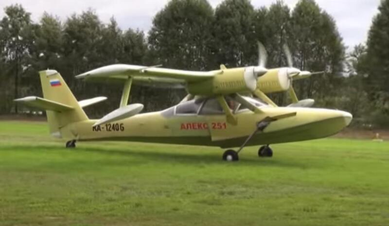 Самолет-амфибия «Алекс-251»: хорошая идея при плохой поддержке