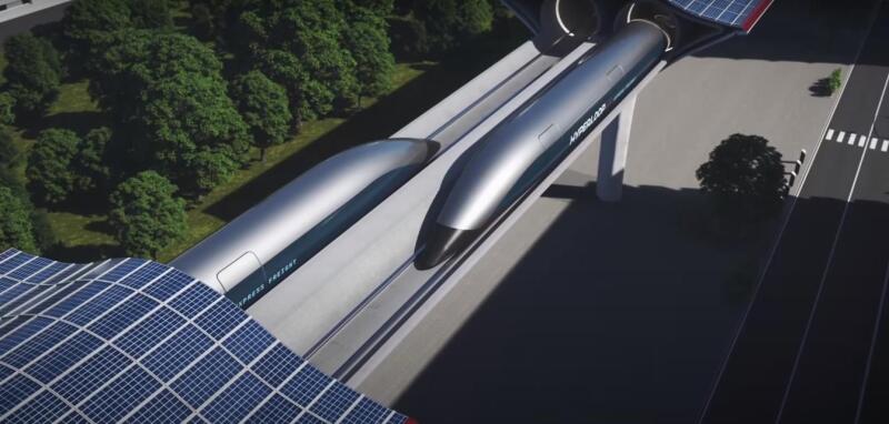 Hyperloop Express có thể là tương lai của vận tải hàng hóa
