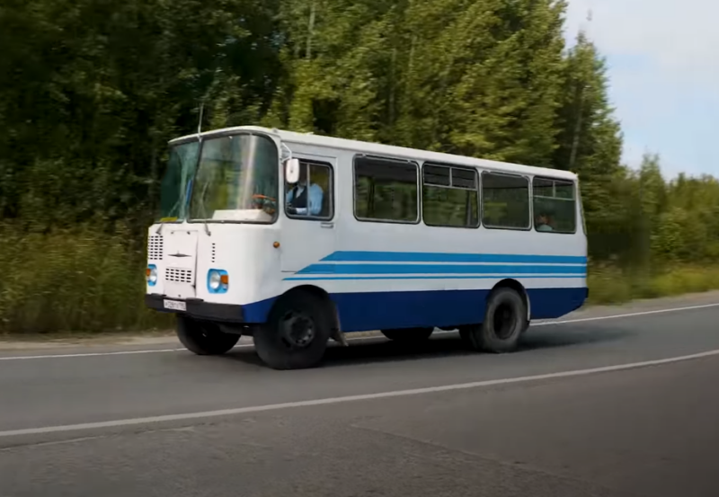 Tajikistan-3205 – Soviet little-known bus
