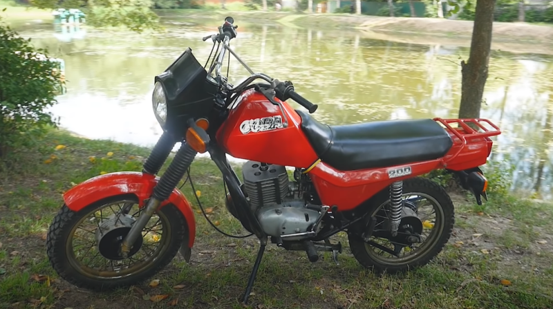 Мотоцикл ЗиД 200 – позывной «Коба» или просто «Сова»