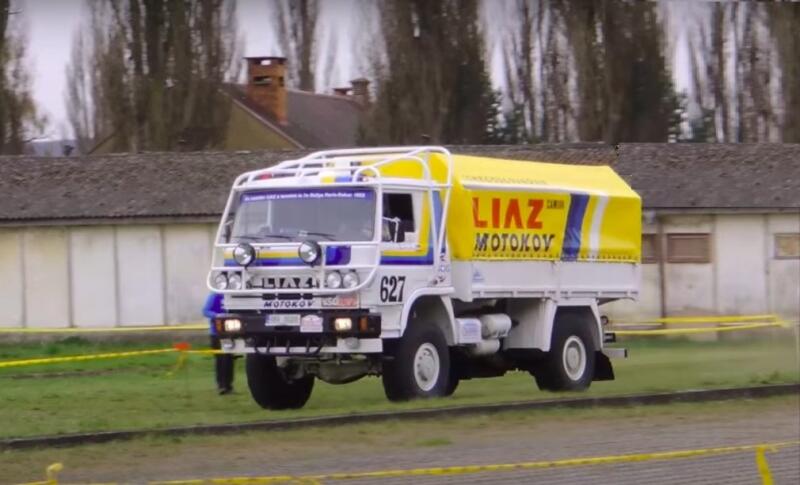 Skoda-LIAZ 1985 года – первый грузовик из Восточной Европы на ралли Париж–Дакар