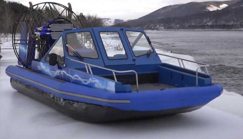 Russian airboats “Sever” – from “convertible” to VIP