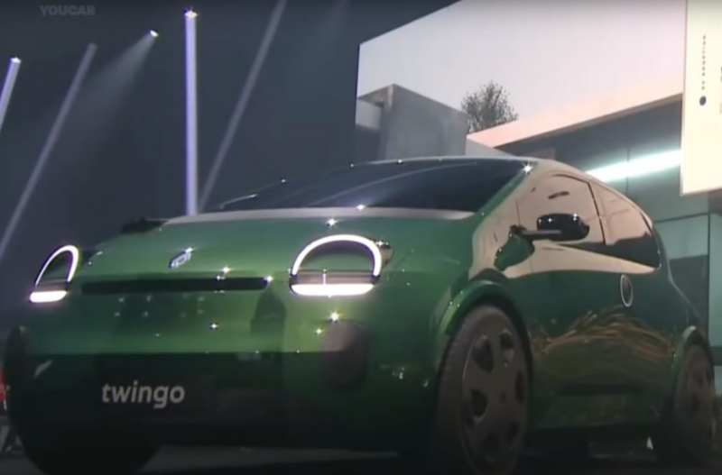 Renault представила прототип нового электромобиля Twingo