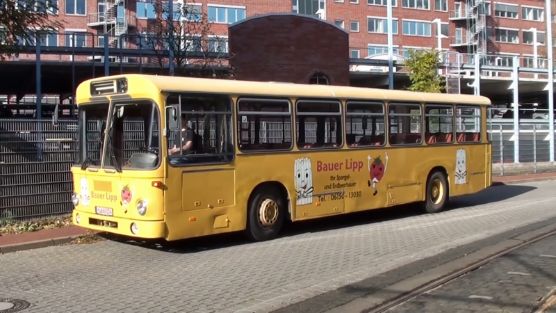 MAN SL200 버스의 독일 품질