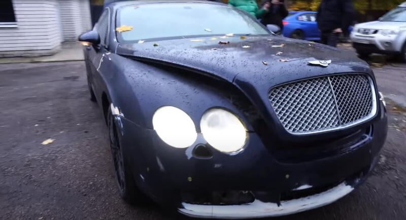 Buying a dream Bentley with a V12 engine for 700 rubles!