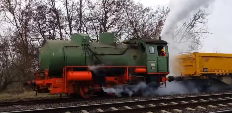 BP-9P-01: steam locomotive without firebox, coal and stoker