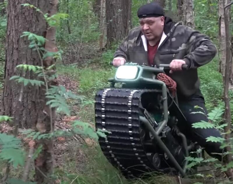 Российский гусеничный мини-вездеход: два «Хомяка» – пара