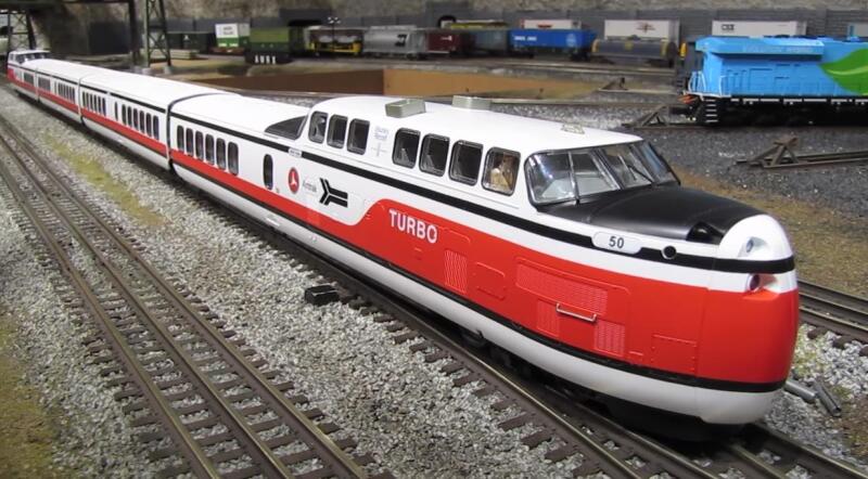 Sikorsky turbo train - they used to travel faster than today