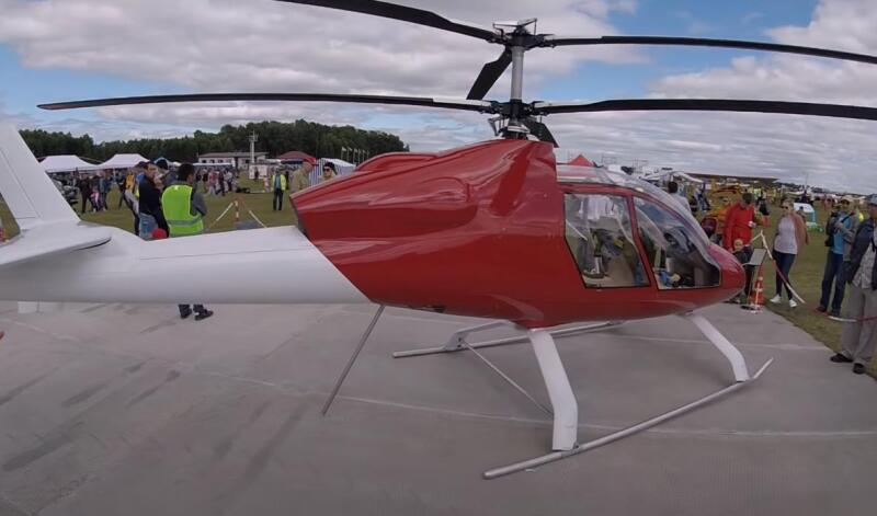 „Afalina” – ultralekki helikopter z silnikiem spalinowym stanie się elektryczny?