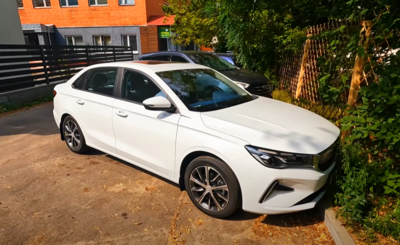 Geely Emgrand is already officially in Russia – prices are known