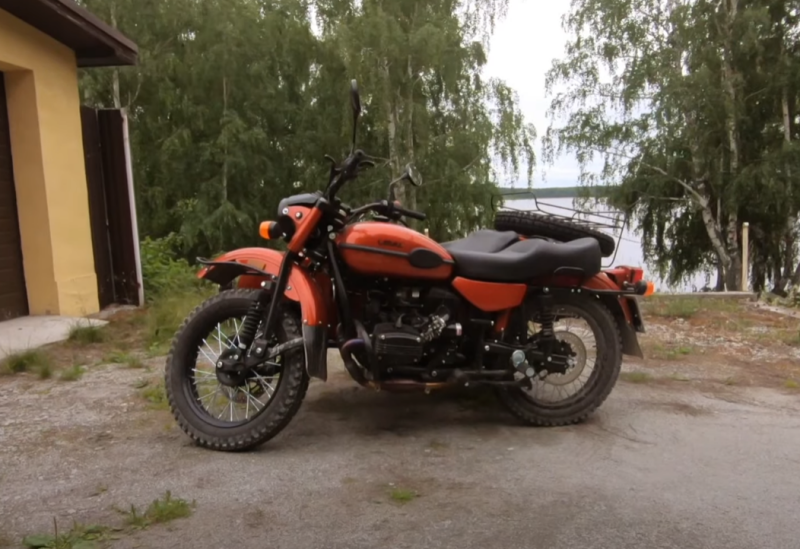 Motorcycle Ural Gear Up - born in the USSR, transferred to the premium category