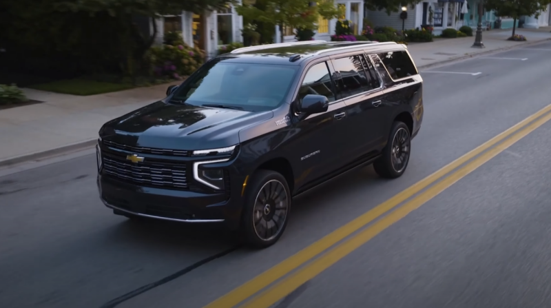 Показаны внедорожники Suburban и Tahoe 2025 от Chevrolet – V8 решили оставить