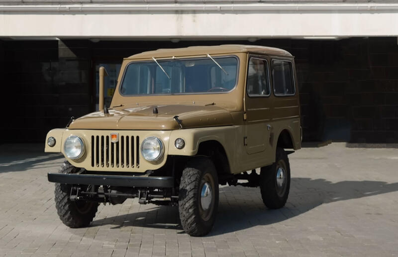 Like Jeep, but Moskvich: review of the unique “416” in a single copy