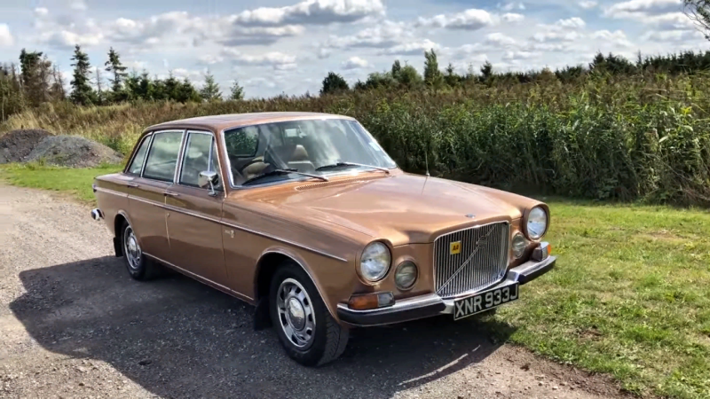 Роскошное Volvo 164, представленное в 1968 году