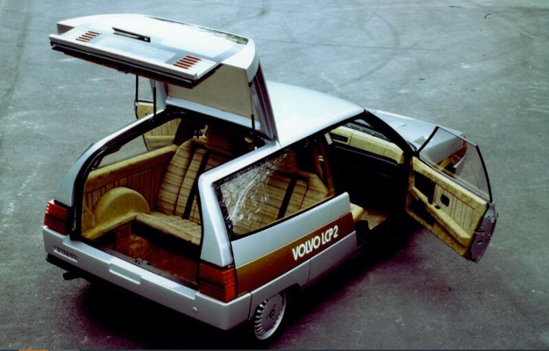 Футуристичный концепт Volvo LCP 2000 1983 года с множеством прогрессивных решений