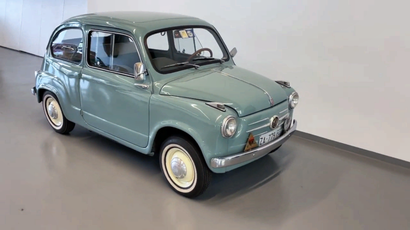 Fiat 600 – компактный и востребованный в Италии автомобиль середины 50-х