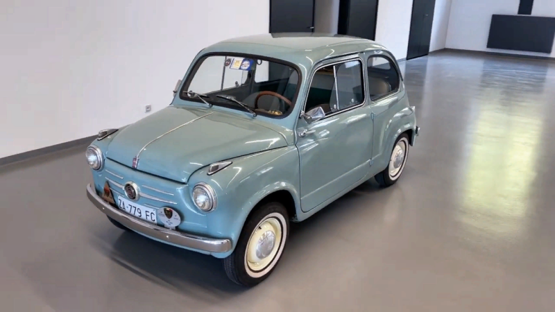 Fiat 600 – компактный и востребованный в Италии автомобиль середины 50-х