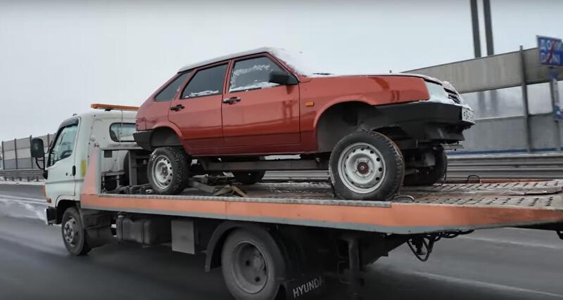 Factory all-wheel drive VAZ Tarzan diesel from the 90s discovered