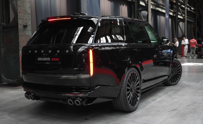 Range Rover в обвесе Brabus 600: брутальная новинка от легендарного ателье