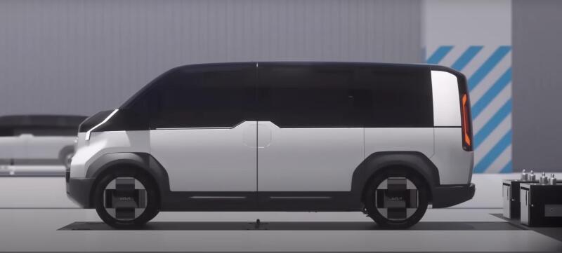 Kia đã tiết lộ bí mật đằng sau hệ thống mô-đun của xe tải thương mại biến hình PV5 mới của mình.