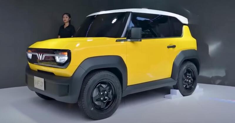 Wietnamski producent samochodów potrafił zaskoczyć – na wystawę CES 2024 przywiózł budżetowego cross-coupe i pickupa