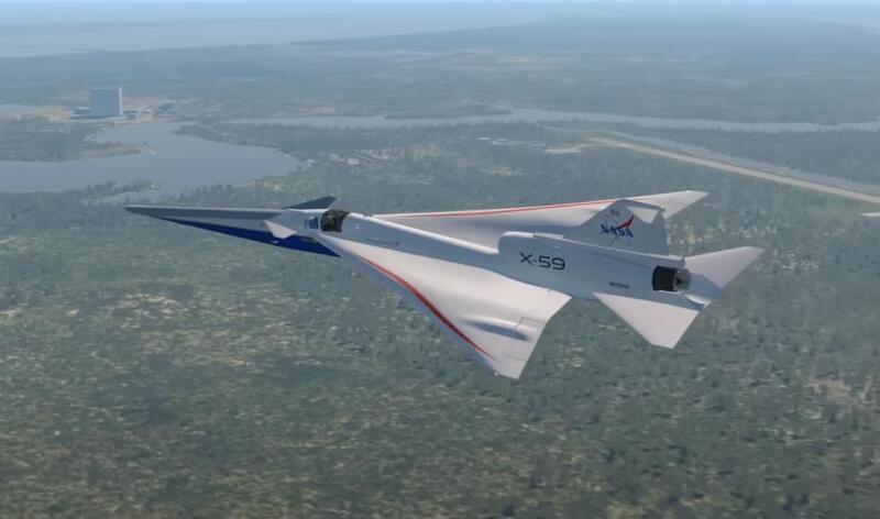 X-59 - sessiz süpersonik