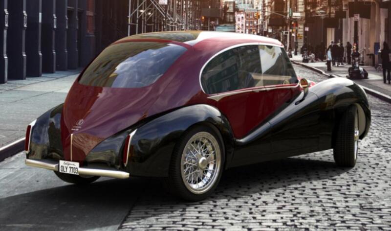 Olympian Model 01 – 현대 전기 자동차 세계의 클래식한 느낌