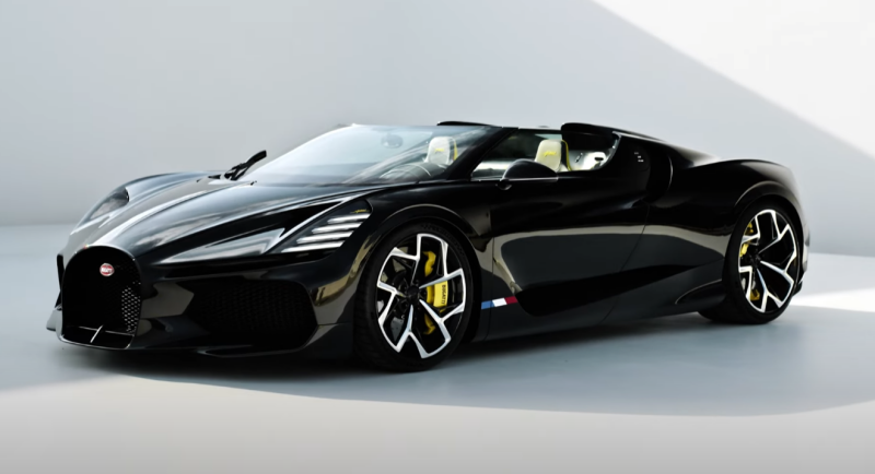 Bugatti will produce 99 W16 Mistral convertibles