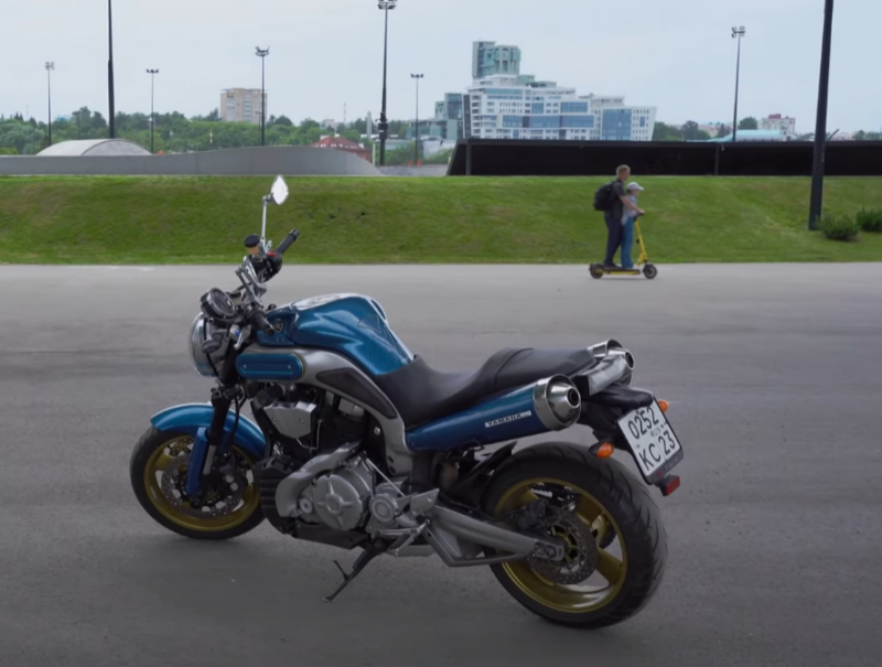 Уличный мотоцикл Yamaha MT-01 – почти смена V-Max, не заслужившая статуса «легенда»