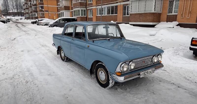 An export Moskvich-408E was found - the car was preserved like new