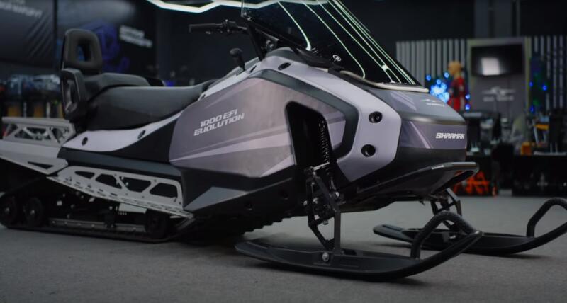 Snowmobile Sharmax SHP-1000 - “Chinese” is difficult to find on the secondary market