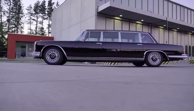 Mercedes 600 Pullman – лимузин для Леннона и римского понтифика