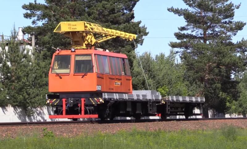 A locomotiva motorizada MPT-6 é uma “trabalhadora” com muitas modificações