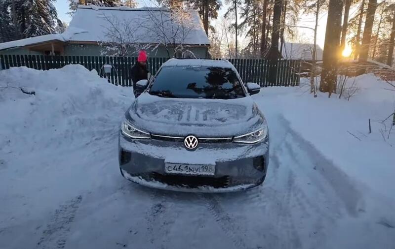 Volkswagen ID.4 – um carro elétrico no inverno na Rússia: faz sentido comprar