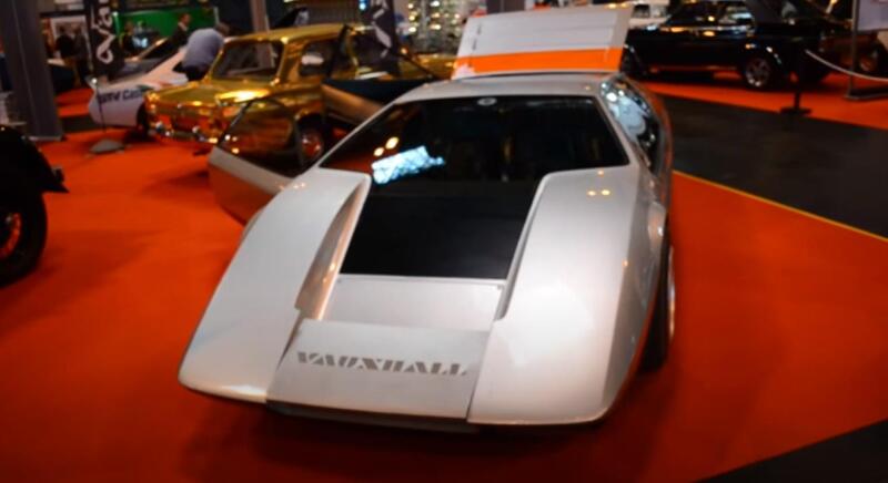 Vauxhall SRV z 1970 r. to czteromiejscowy supersamochód, który do dziś robi wrażenie